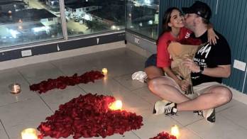 María del Pilar y Barceló celebraron esta semana su primer mes de amor.