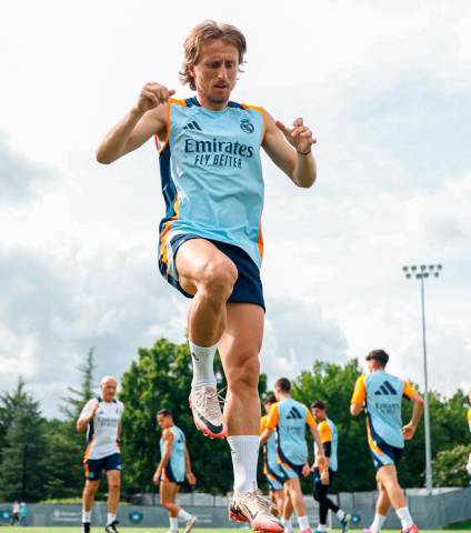 El Real Madrid completa su último entrenamiento en EE.UU.