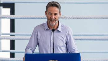 Thomas Christiansen durante la inauguración del Centro de Alto Rendimiento Luis ‘Matador’ Tejada, donde destacó la necesidad de infraestructura para el desarrollo del talento deportivo.