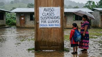 Ngäbe-Buglé: Meduca suspende las clases por las lluvias