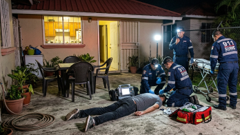 Los paramédicos nada pudieron hacer para salvarlo.