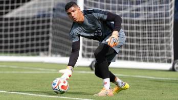 Orlando Mosquera, portero de Panamá