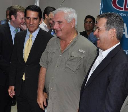 El colombiano David Murcia, después de cinco años, volvió a la escena política panameña.