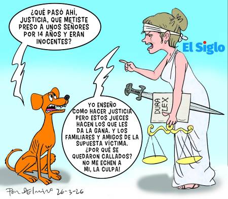 Caricatura del 26 de marzo de 2026