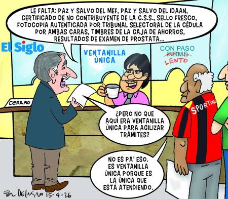 Caricatura del 15 de abril de 2026