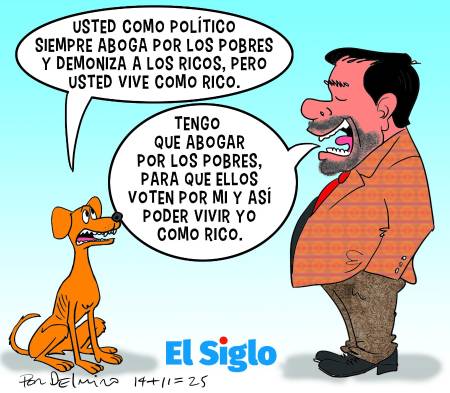 Caricatura del 14 de noviembre de 2025