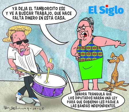 Caricatura del 9 de octubre de 2025