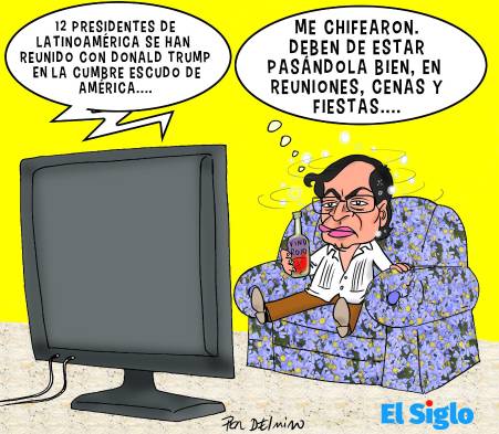 Caricatura del 8 de marzo de 2026