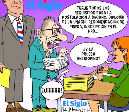 Caricatura del 28 de marzo de 2026