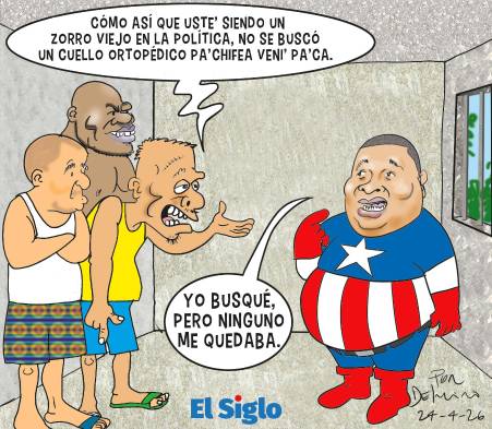 Caricatura del 24 de abril de 2026