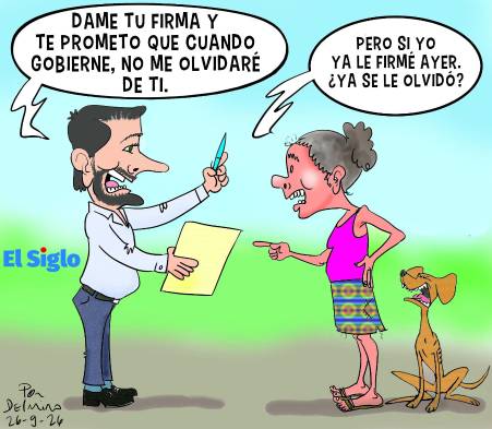 Caricatura del 26 de septiembre de 2026