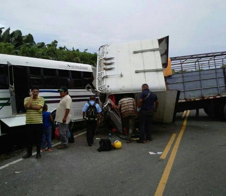Imágenes del accidente en Bocas del Toro.