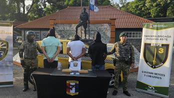 Los tres aprehendidos serán llevados al Sistema Penal Acusatorio por este delito