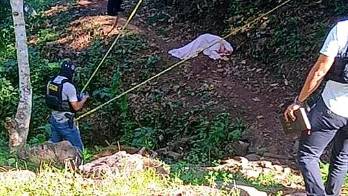La mañana del domingo lugareños se toparon con el cadáver de Francisco
