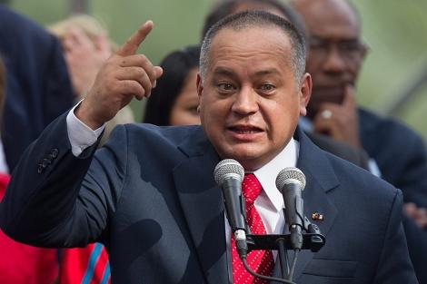 Dirigente chavista Diosdado Cabello.