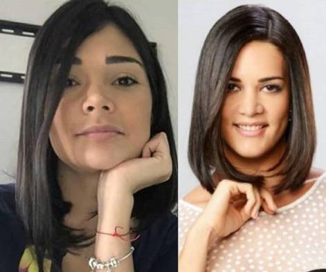 Andrea tuvo que cortarse el cabello hasta los hombros para recrear los últimos años de vida de la exreina zuliana, quien al momento de su muerte llevaba ese look.