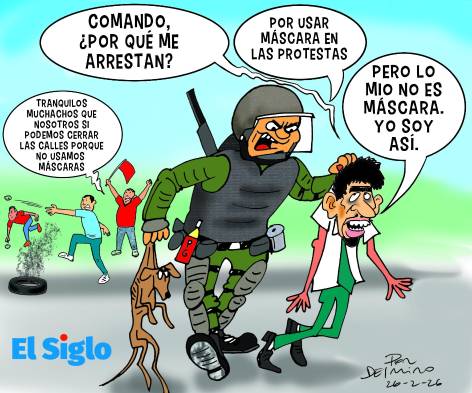 Caricatura del 26 de febrero de 2026