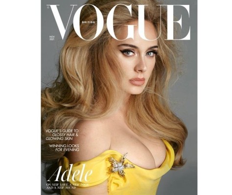 Adele posa para Vogue en su regreso musical y habla de su nueva imagen y el amor