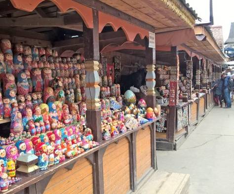 Muñecas matrioshkas.