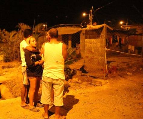 Familiares acudieron al lugar. No dieron declaración