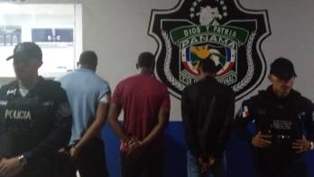 Fueron trasladados a las instancias judiciales correspondientes para el inicio del proceso legal.