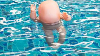 El hallazgo del infante se produjo cerca de las 2:00 de la tarde del miércoles