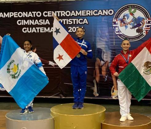 Gimnastas panameñas se destacan en Centroamericano de Guatemala