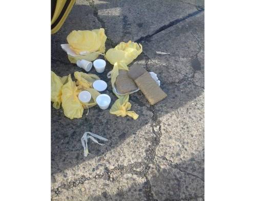 Arma que portaba .el sospechoso