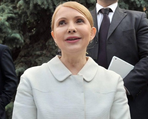 Yulia Tymoshenko, política.