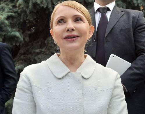 Yulia Tymoshenko, política.