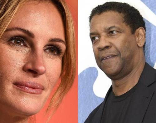 Julia Roberts y Denzel Washington protagonizarán película dramática de Netflix