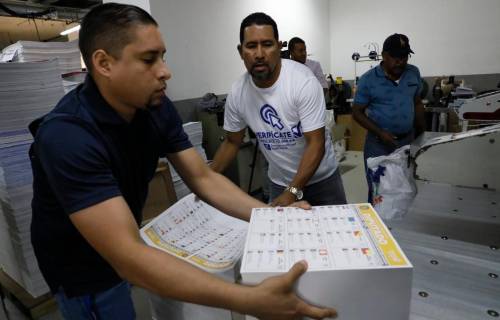 Así serán las papeletas para las elecciones del 5 de mayo