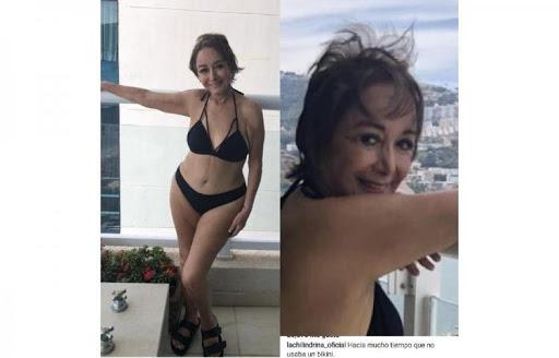 La ‘Chilindrina' reveló por qué se dejó ver en bikini