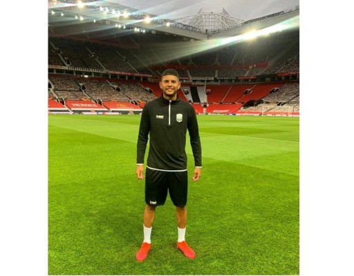 Andrade vive su sueño en el Old Trafford