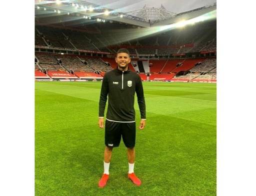 Andrade vive su sueño en el Old Trafford