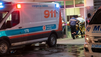 La víctima falleció en el cuarto de urgencia del hospital Santo Tomás