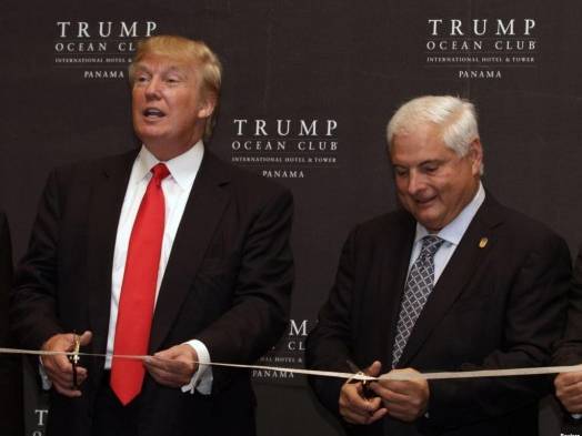 Donald Trump y Ricardo Martinelli.