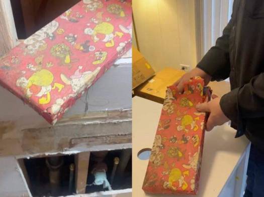 Le escondieron su regalo de la Navidad de 1978 y hasta ahora lo encuentra