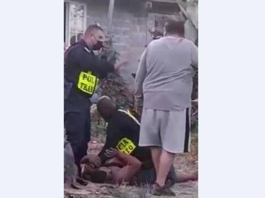 Video de confuso incidente circuló en redes sociales.