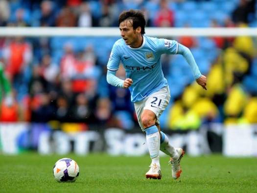 David Silva del City.