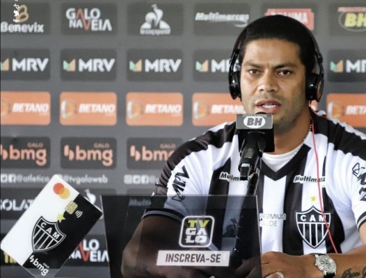 Hulk exalta a Ronaldinho y espera aprender mucho de Sampaoli en el Mineiro