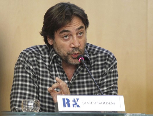 Javier Bardem en apoyo a los guionistas: Lo que hacemos no existiría sin ellos