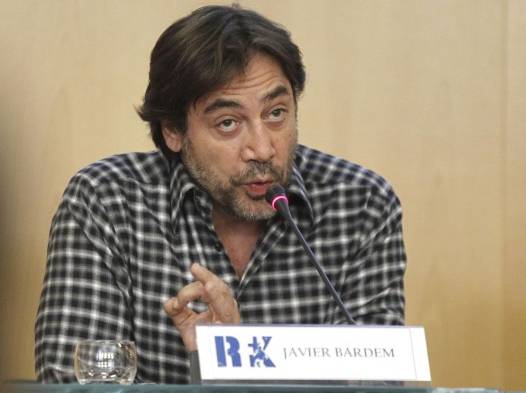 Javier Bardem en apoyo a los guionistas: Lo que hacemos no existiría sin ellos