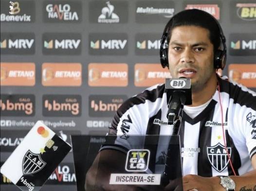 Hulk exalta a Ronaldinho y espera aprender mucho de Sampaoli en el Mineiro