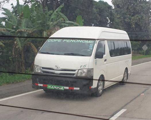 Transportistas de Penonomé cambian el abordaje de sus rutas