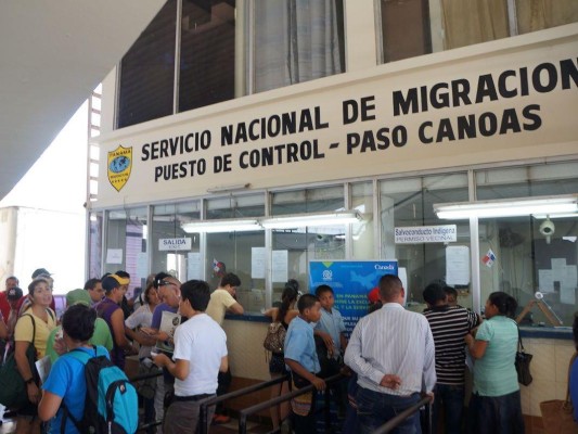 Los tres detenidos fueron puestos a órdenes de la oficina de Migración y Extranjería en Paso Canoas.