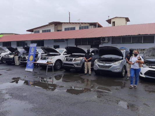 Recuperan autos robados en operativo de la Policía y el Ministerio Público