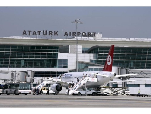 Aeropuerto internacional de Estambul Ataturk.