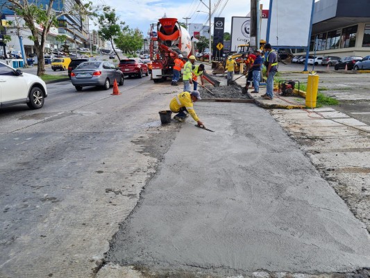 Culmina reparación de losas en la Tumba Muerto 