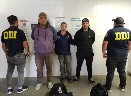 Omar y Diego Giménez, padre e hijo, acusados de abuso sexual.